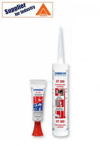 Adeziv si etansant Weicon HT 300 rezistent la temperaturi inalte, rosu 85ml
