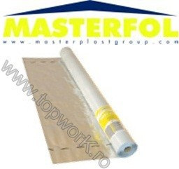 Folie acoperis armata aluminizata MASTERFOL SOFT ALU