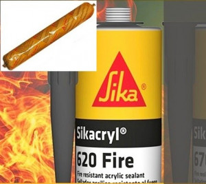 Sikacryl 620 FIRE sigilant acrilic la ambalaj tip salam