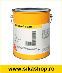 Vopsea anticorozova pentru metal SikaCor High Solid 6630 HS 30KG- RAL7032