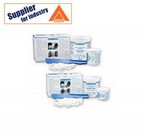 Adeziv pastos bicomponent cu pulbere minerale Weicon WR2 rezistent la uzura 0.5 kg
