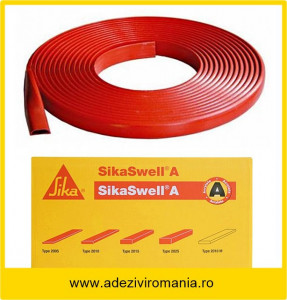 Banda pentru hidroizolatii SikaSwell A 2010 20 mm X 10mm X 10 m