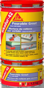 Mortar epoxidic tricomponent Sikadur 42 la 12 kg pentru Subturnari - la comanda
