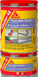 Sikadur 42 mortar epoxidic tricomponent Subturnari la 24 kg