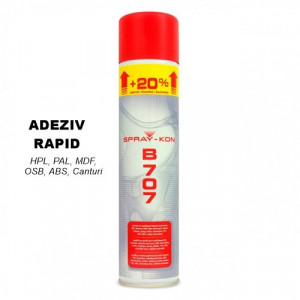 Spray lipire mobila canturi PAL, MDF, OSB, ABS adeziv contact
