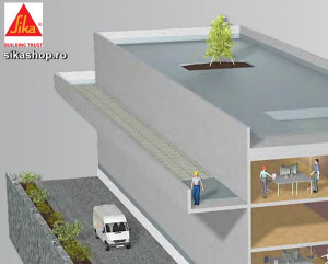 SikaGard 550 W vopsea elastica fatade beton 15 litri