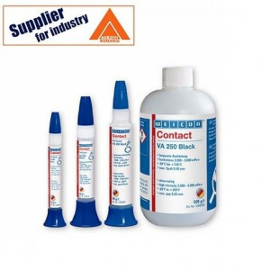 Adeziv rezistent la temperaturi inalte Weicon Contact VA 250 Black pentru conditii speciale 30g