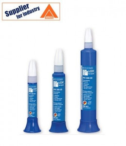 Etansant rezistent Weiconlock AN 306-00 transparent 50ml pentru blocarea asamblarilor cilindrice la rulmenti, arbori, bucse