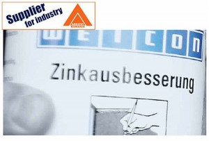 Lichid pensulabil de zinc Weicon 375ml anticoroziv, culoarea galvanizarii