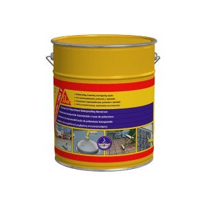 Membrana lichida pentru hidroizolatie terasa SikaLastic 490 T la 5 kg incolor