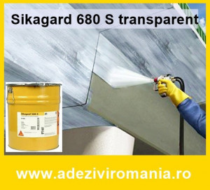 Vopsea protectie beton Sikagard 680 S 20 kg incolor lucios
