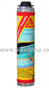 Adeziv spuma lipit polistiren SikaBond FoamFix 750 ml pistol
