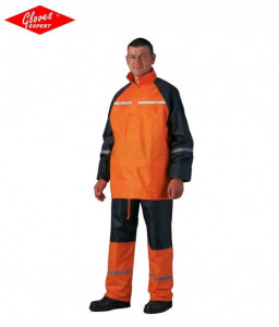 Jachetă + pantaloni de vânt, impermeabil, reflectorizant