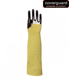 Manseta de protectie impotriva taierii, din fir Kevlar, lungime 35 cm