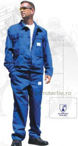 Costum antiacid cu pantaloni talie