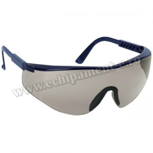 Ochelari de protectie SABLUX Navy Blue cu lentile fumurii antizgarietura
