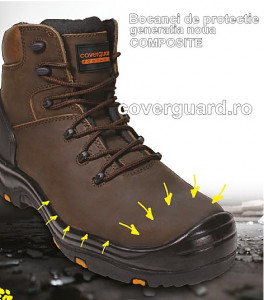Bocanci de protectie Topaz generatia Noua Compozit S3 HRO
