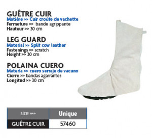 Jambiere protectie sudura picioare