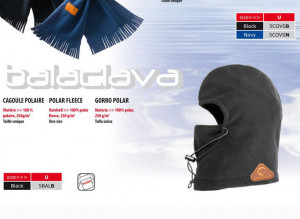 Caciula tip cagula din polar pentru Ski