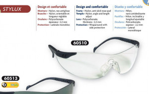 Ochelari protectie Stylux transparent