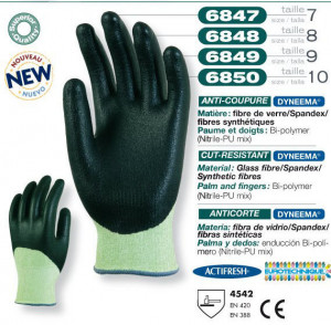 Manusi protectie antitaiere impregnate 6850