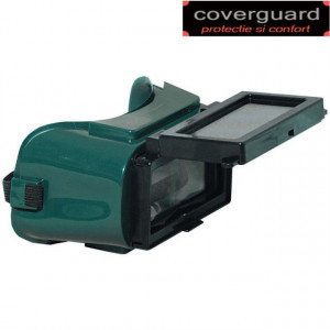 Ochelari pentru sudura cu sticlă de protecţie rabatabilă de dimensiuni 50x105, lentile de protecţie incolore, FERLUX