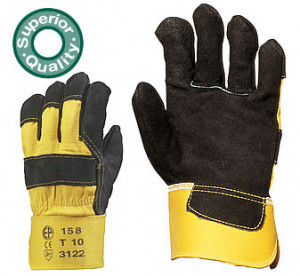 Manusi lucru muncitori Protectie spalt gros 158