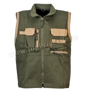 Vesta de lucru bumbac 100% Sniper Elite verde vanatoare