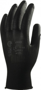 Manusi Protectie poliuretan negru 6040