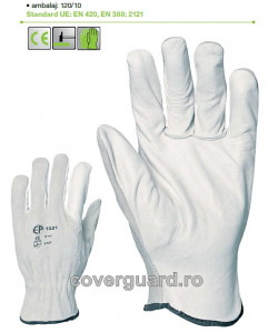 Manusi de protectie din piele integrala bovina 1220