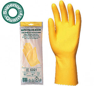 Manusi de protectie Latex natural impotriva substantelor chimice 5030