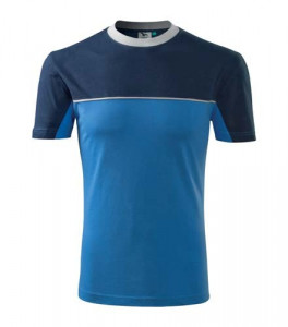 Tricou bumbac unisex Adler bicolor