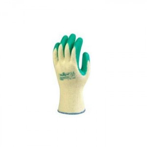 Manusi Protectie impregnate cu Latex verde F-Grip