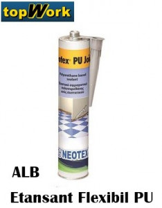 Adeziv si etansant flexibil poliuretanic NEOTEX PU JOINT 300 alb