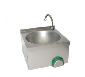 Lavoar inox cu comanda la genunchi- apasare frontala