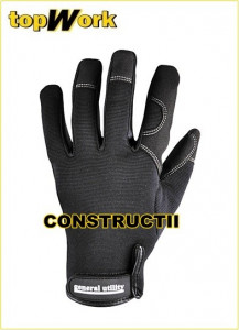 Manusi de protectie negre constructii General Utility