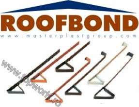 Opritor de zapada pentru acoperis - sindrila ROOFBOND - 8012 rosu