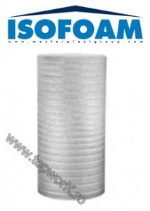 Spuma de polietilena, sub forma de folie cu strat de aluminiu ISOFOAM - 5mm