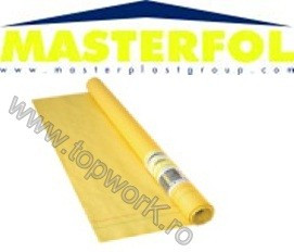 Folie acoperis PE de protectie MASTERFOL SOFT MP Y