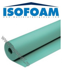 Folie de egalizare din polistiren extrudat verde XPS -5 mm