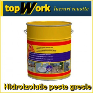 Hidroizolare Terasa peste gresie Sikalastic 490T 5 kg PROMO