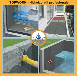 Hidroizolatie Piscina cu mortar special subtire Sika Top Seal 107