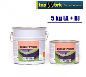 Amorsa epoxidica pentru beton, sapa, tabla, lemn Epoxol Primer 5 kg