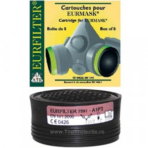 Filtru protectie gaz + vapori pt. semimasca Eurmask UNO si DUE A1P2R