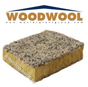 împâslitură de lemn WOODWOOL ROCK de 100mm