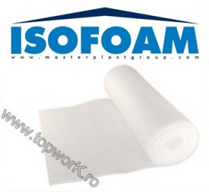 Folie de egalizare parchet din polietilena ISOFOAM - 4mm
