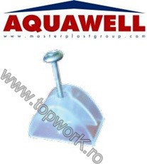 Set de fixare pentru acoperis din placa transparenta AQUAWELL