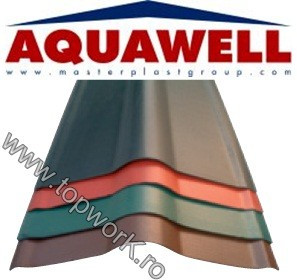 Element de coama AQUAWELL LINE - verde