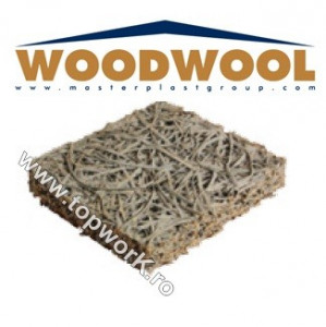 împâslitură de lemn WOODWOOL C-50 de 50mm