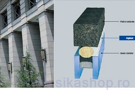 Silicon pentru piatra naturala si beton Sikasil WS 355 bronz la 600 ml - la comanda